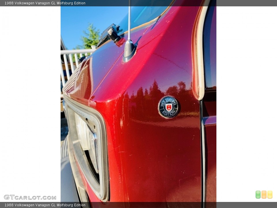 1988 Volkswagen Vanagon Badges and Logos