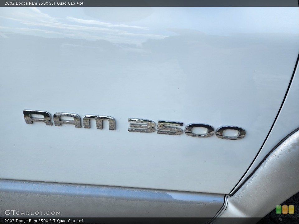 2003 Dodge Ram 3500 Custom Badge and Logo Photo #144760194