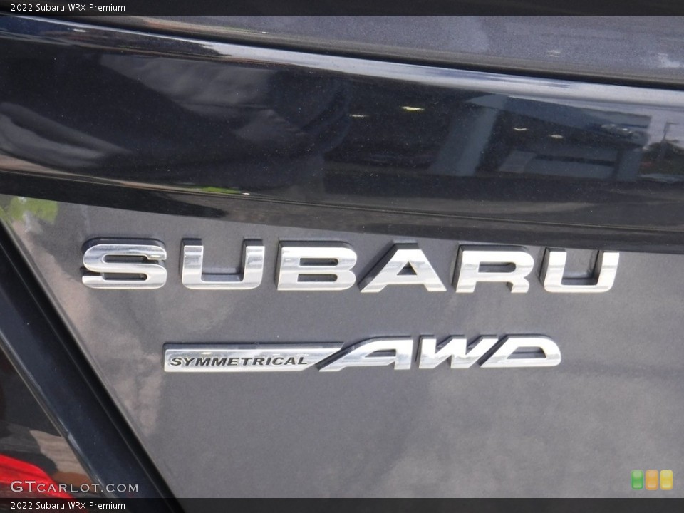 2022 Subaru WRX Badges and Logos