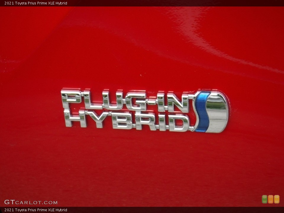2021 Toyota Prius Prime Badges and Logos