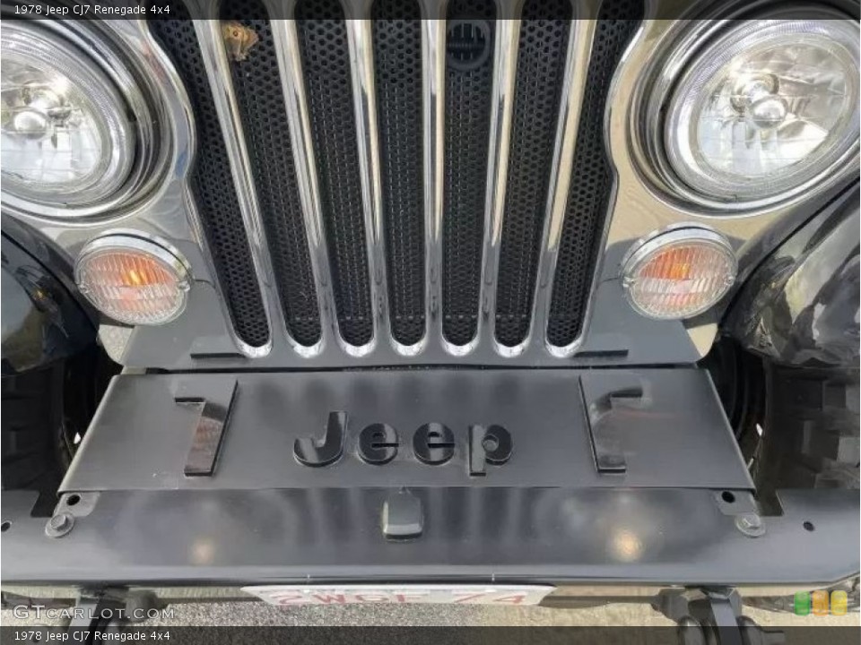 1978 Jeep CJ7 Badges and Logos