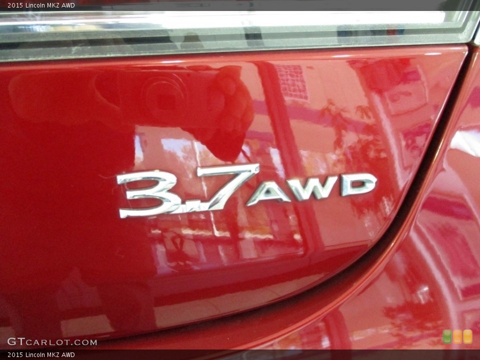 2015 Lincoln MKZ Badges and Logos