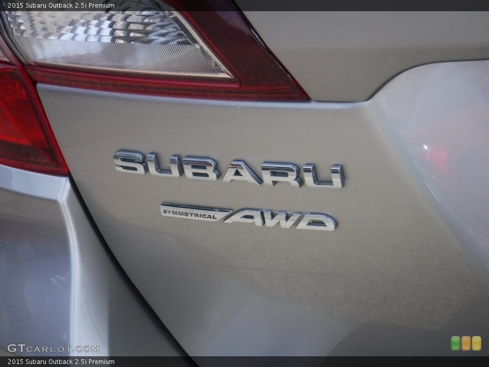 2015 Subaru Outback Badges and Logos