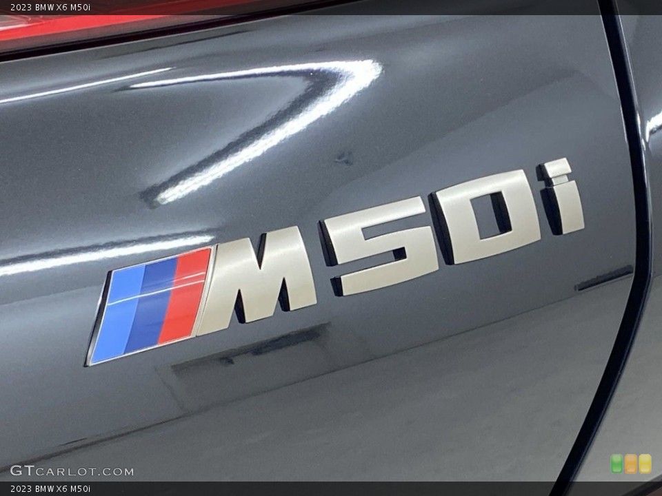 2023 BMW X6 Badges and Logos