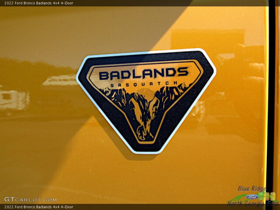 2022 Ford Bronco Badges and Logos