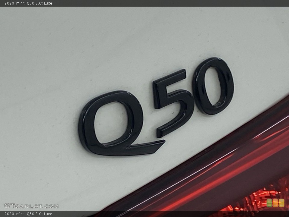 2020 Infiniti Q50 Badges and Logos