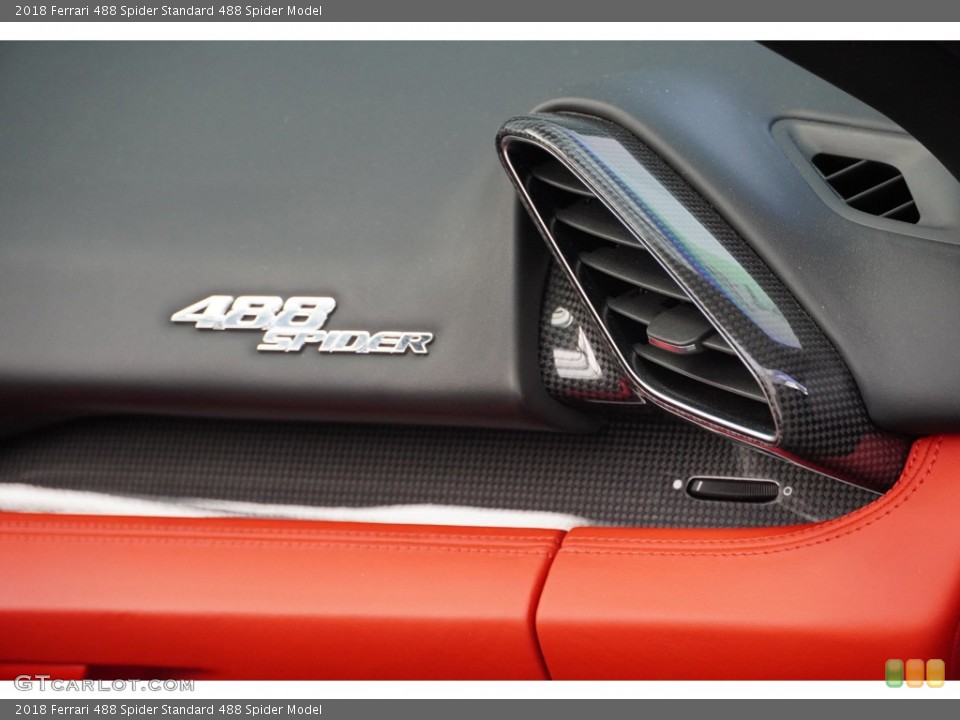 2018 Ferrari 488 Spider Badges and Logos