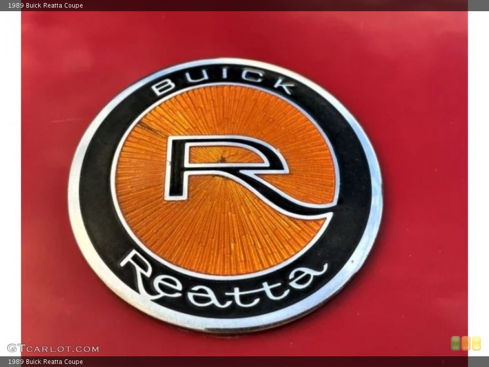 1989 Buick Reatta Badges and Logos