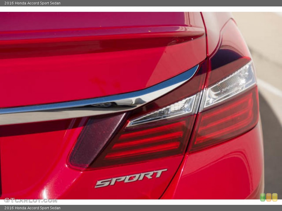 2016 Honda Accord Badges and Logos