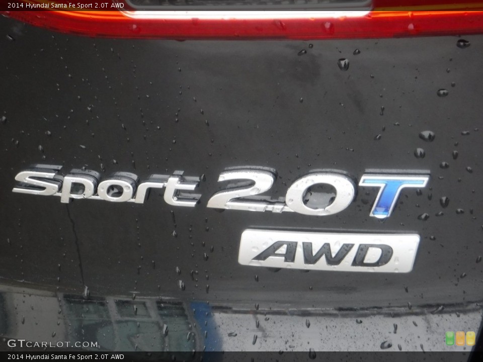2014 Hyundai Santa Fe Sport Badges and Logos