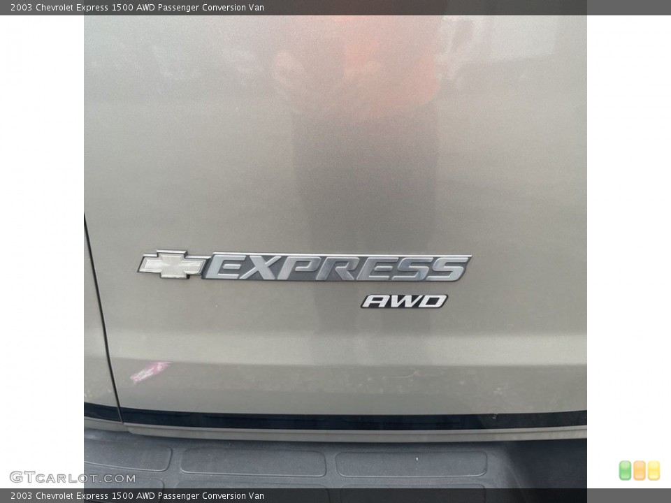 2003 Chevrolet Express Badges and Logos