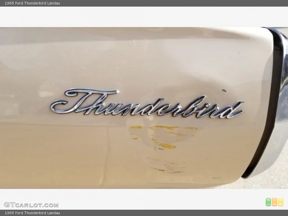 1966 Ford Thunderbird Badges and Logos