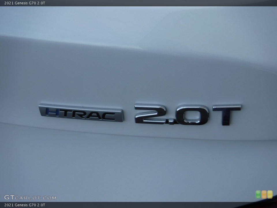 2021 Genesis G70 Badges and Logos