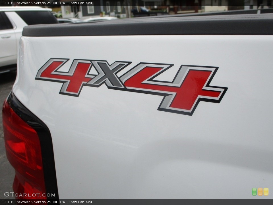 2016 Chevrolet Silverado 2500HD Custom Badge and Logo Photo #145893084