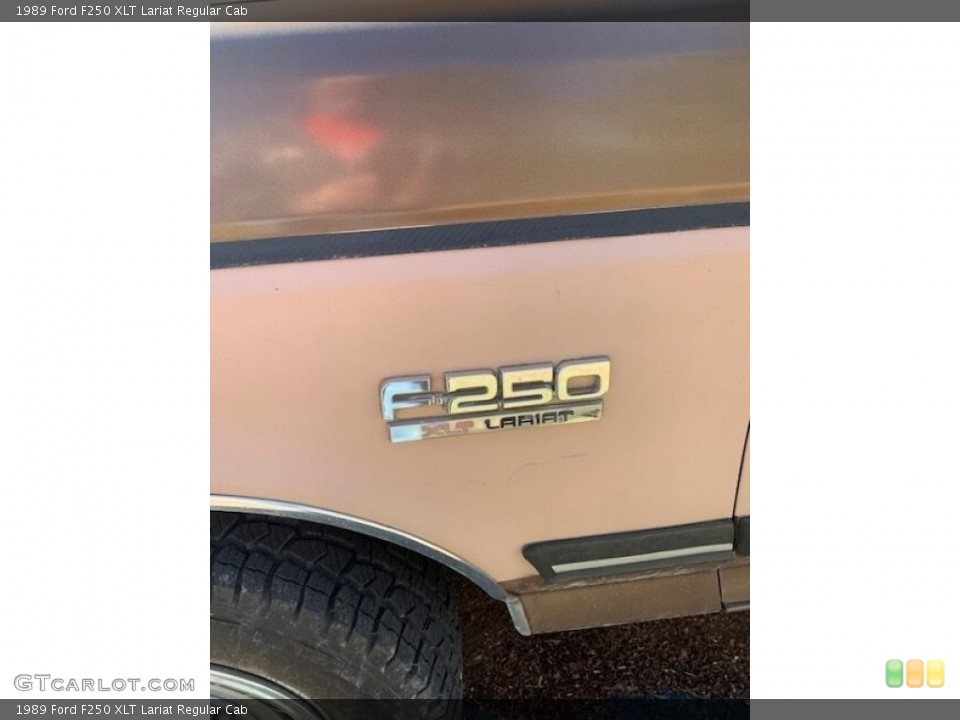 1989 Ford F250 Custom Badge and Logo Photo #145927177