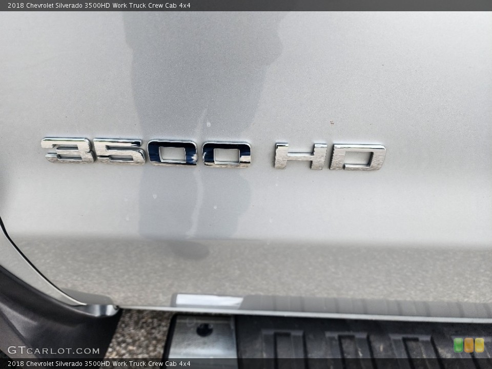 2018 Chevrolet Silverado 3500HD Custom Badge and Logo Photo #145938380
