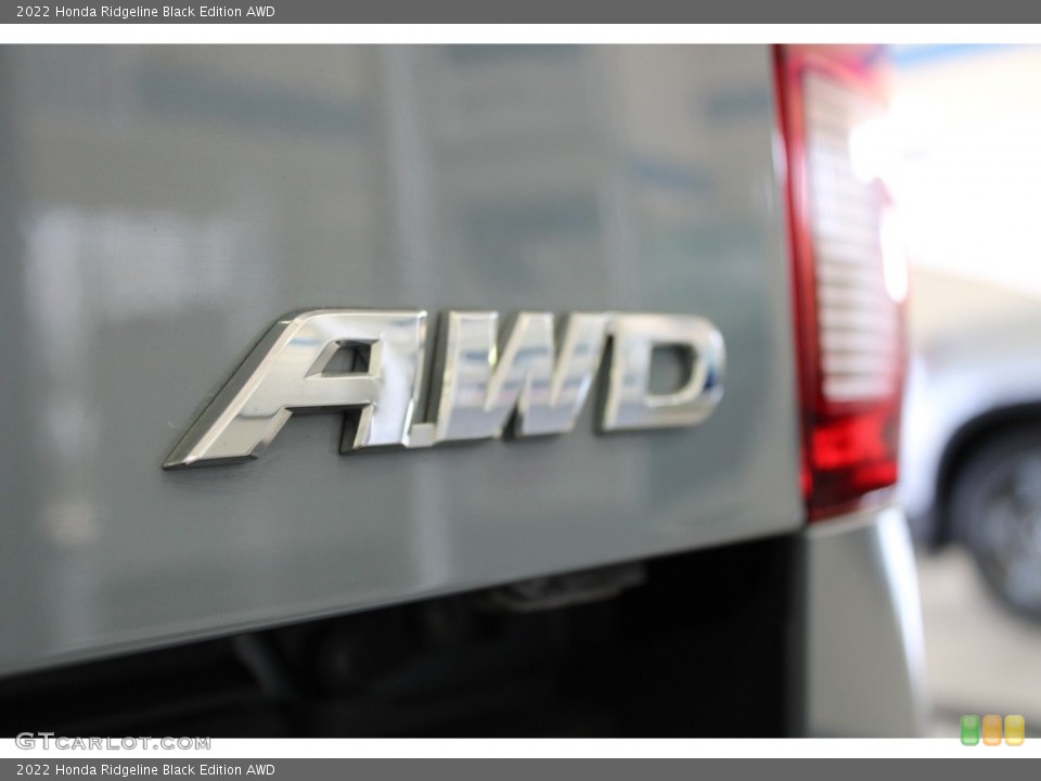 2022 Honda Ridgeline Badges and Logos