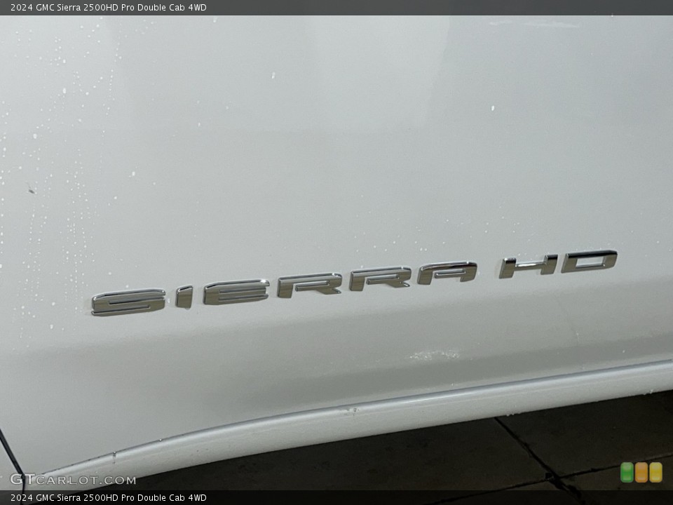 2024 GMC Sierra 2500HD Badges and Logos