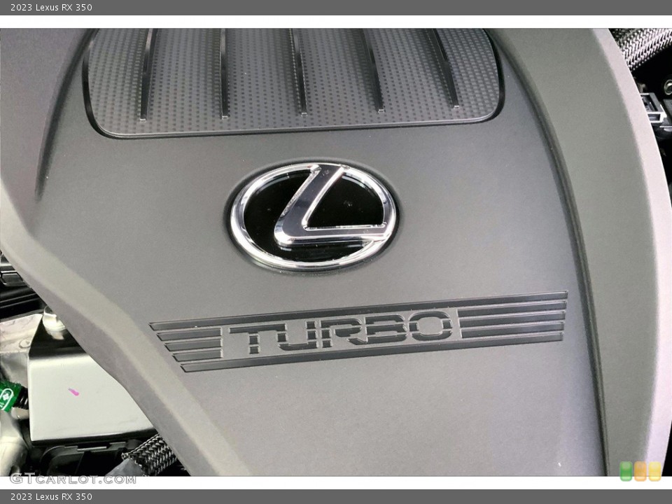 2023 Lexus RX Badges and Logos