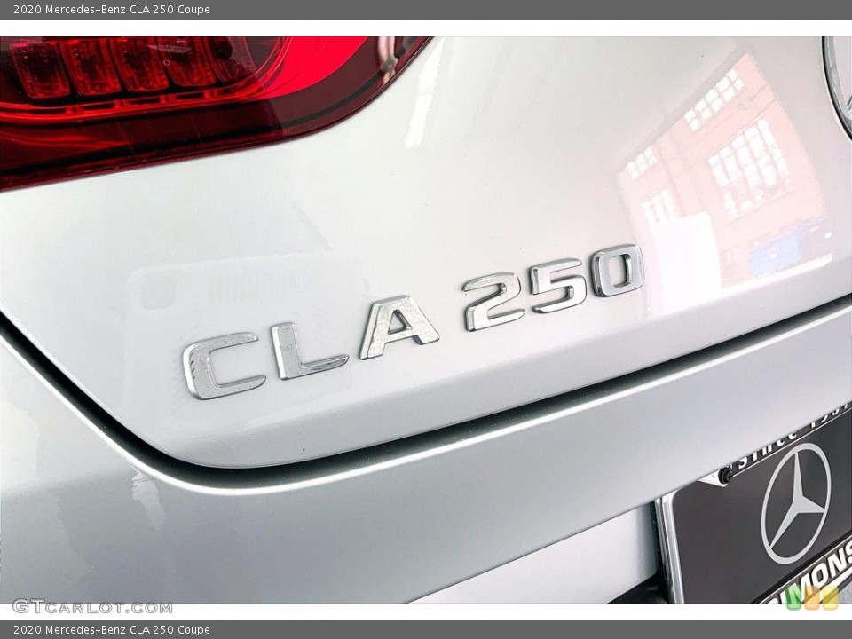 2020 Mercedes-Benz CLA Badges and Logos
