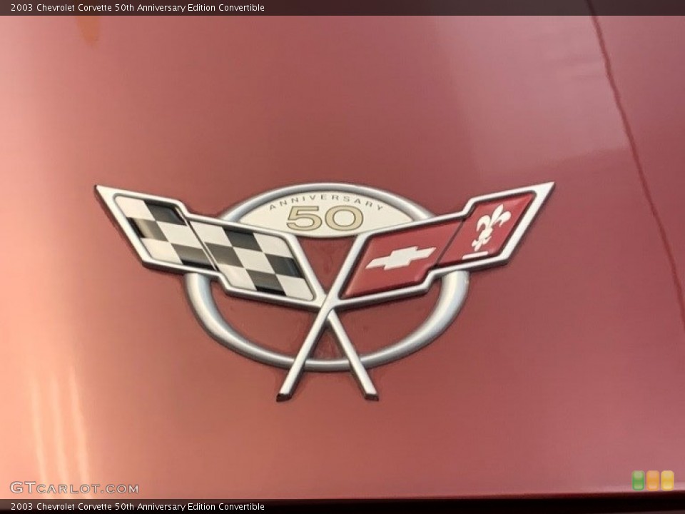 2003 Chevrolet Corvette Badges and Logos