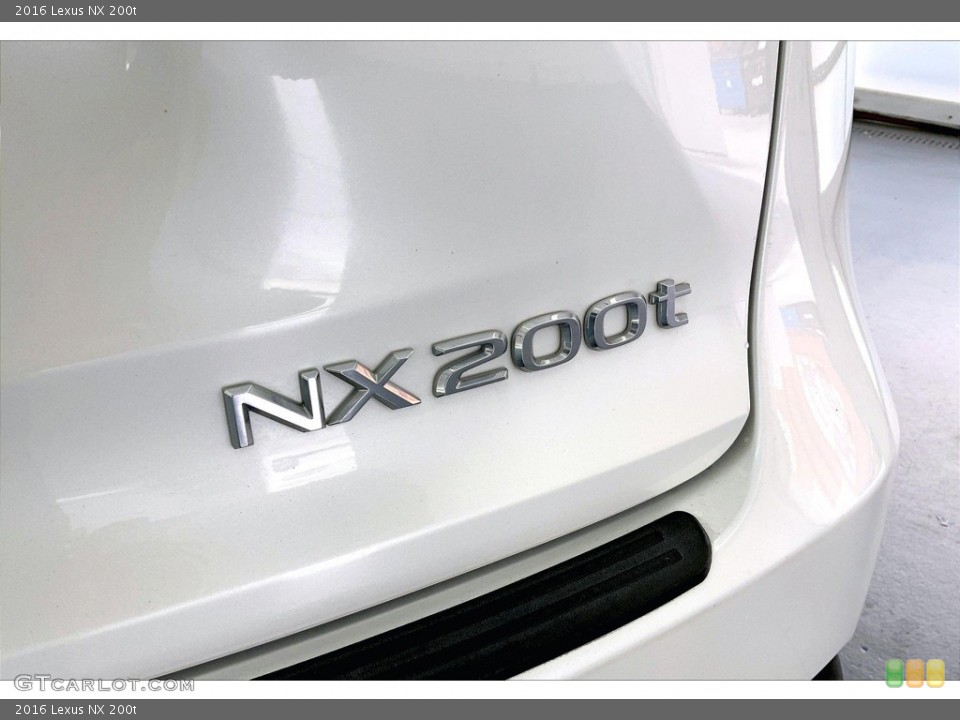 2016 Lexus NX Badges and Logos