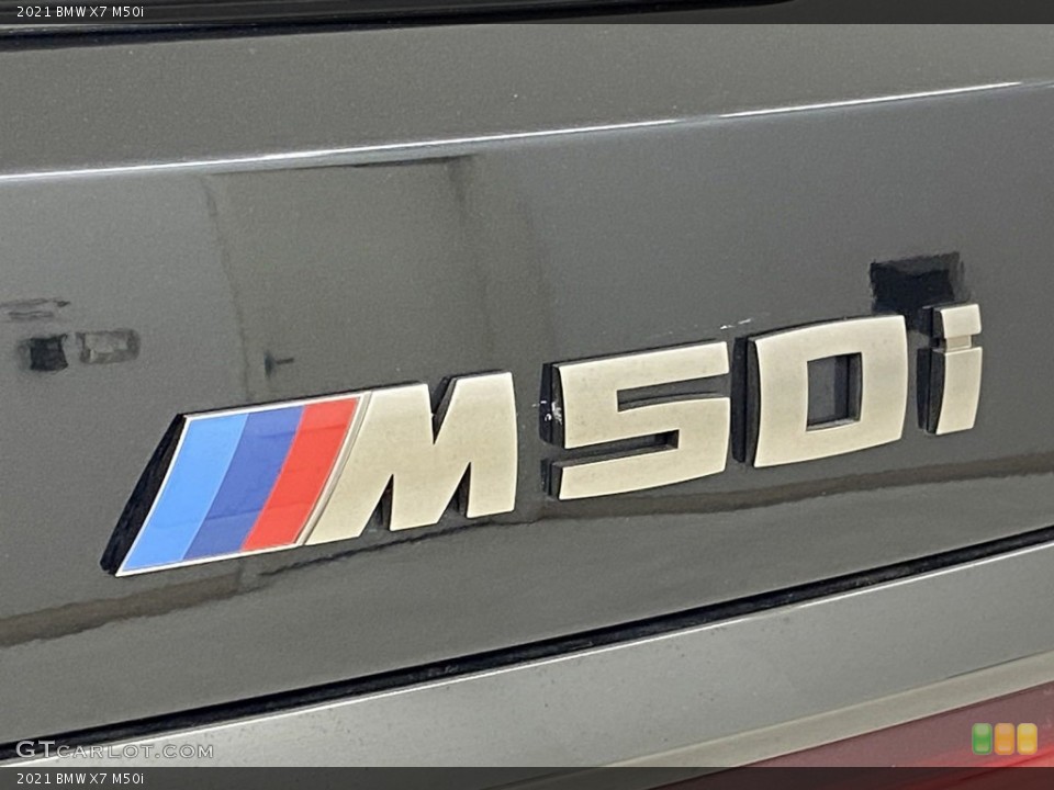 2021 BMW X7 Badges and Logos