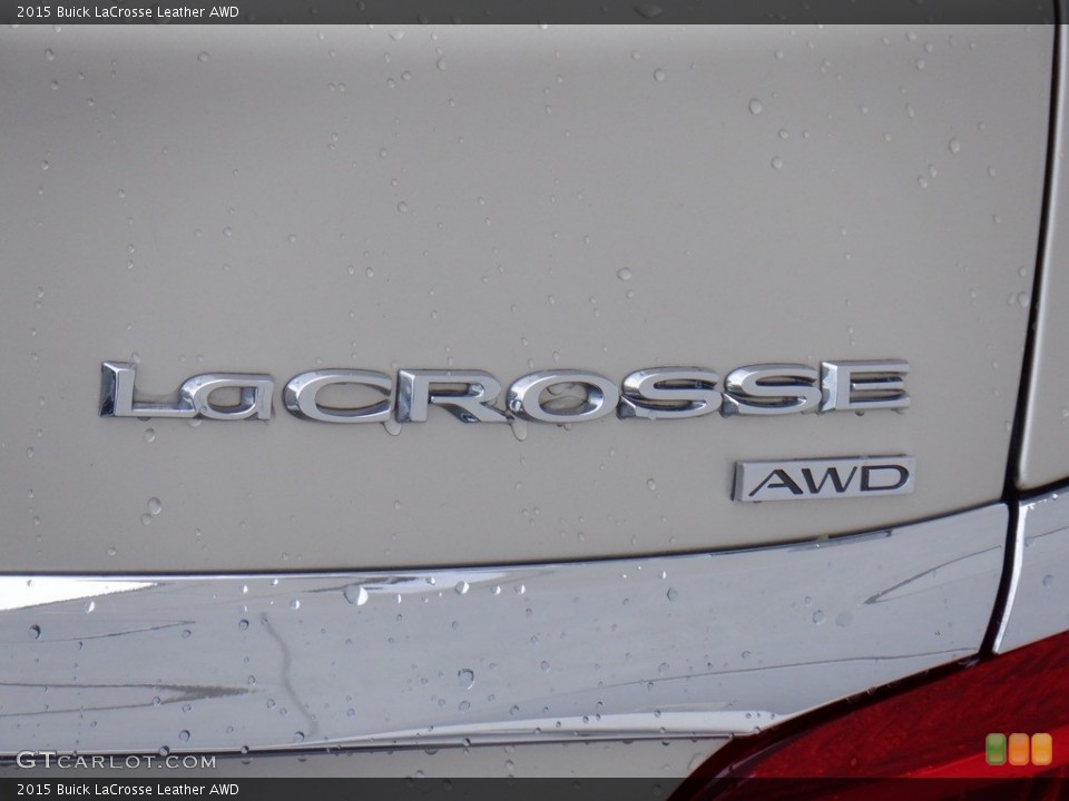 2015 Buick LaCrosse Badges and Logos