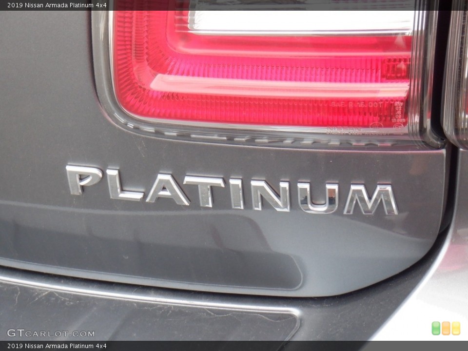 2019 Nissan Armada Badges and Logos