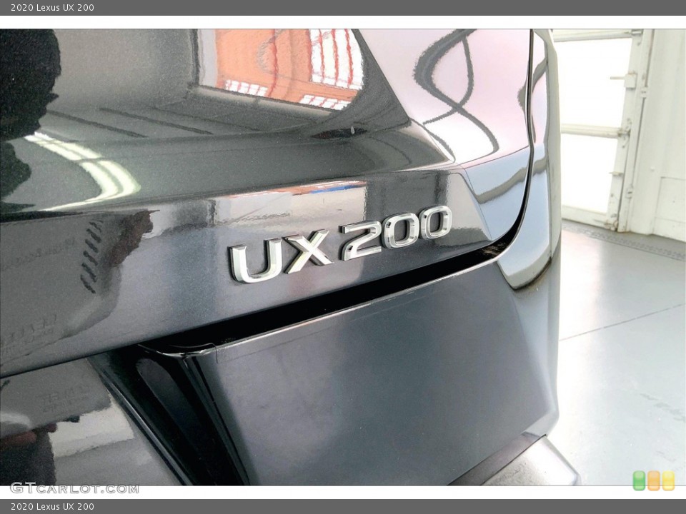 2020 Lexus UX Badges and Logos