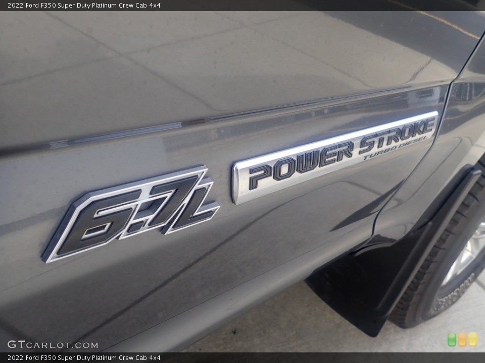2022 Ford F350 Super Duty Badges and Logos