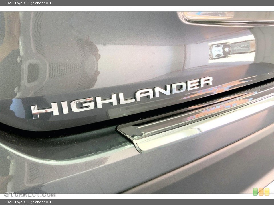 2022 Toyota Highlander Custom Badge and Logo Photo #146341348