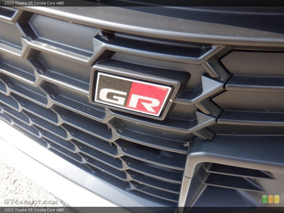 2023 Toyota GR Corolla Badges and Logos