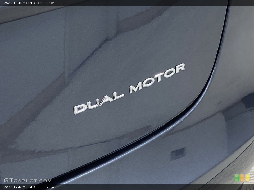 2020 Tesla Model 3 Badges and Logos