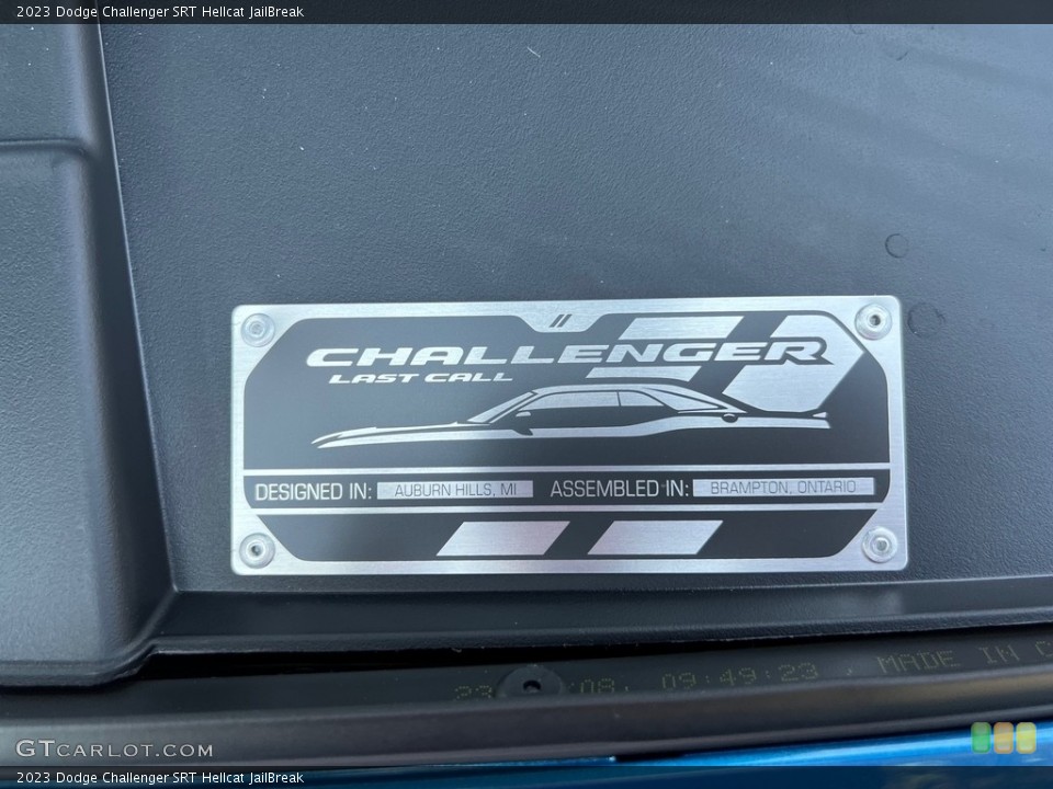 2023 Dodge Challenger Custom Badge and Logo Photo #146487775