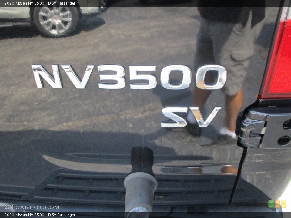 2020 Nissan NV Badges and Logos