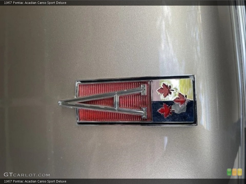 1967 Pontiac Acadian Canso Badges and Logos
