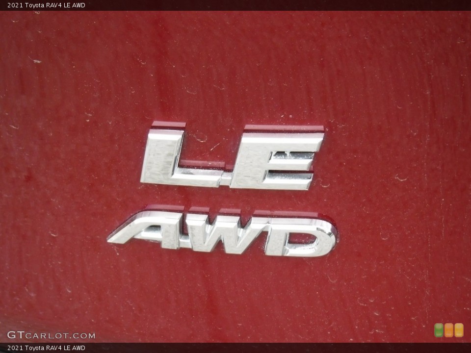 2021 Toyota RAV4 Badges and Logos
