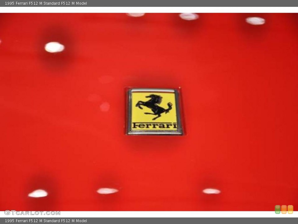 1995 Ferrari F512 M Custom Badge and Logo Photo #14660862