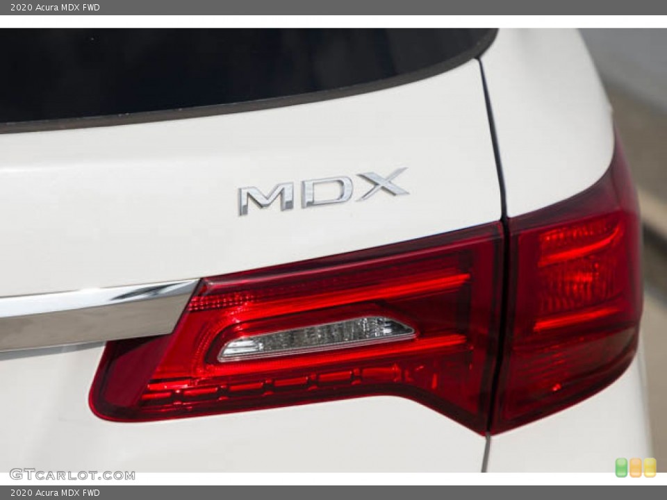 2020 Acura MDX Badges and Logos