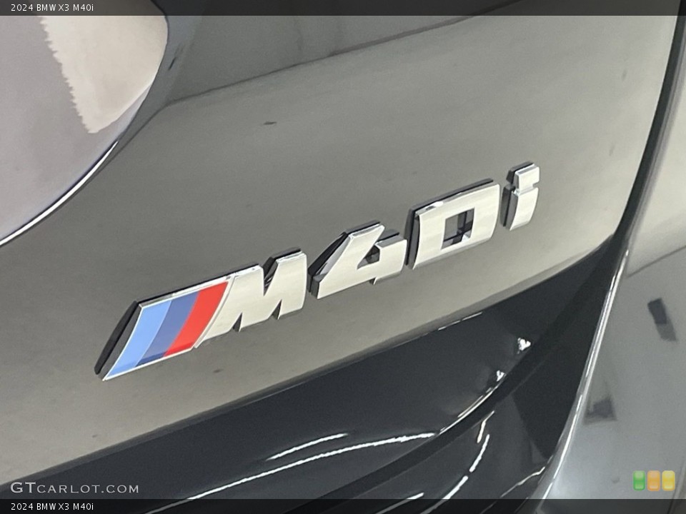2024 BMW X3 Badges and Logos