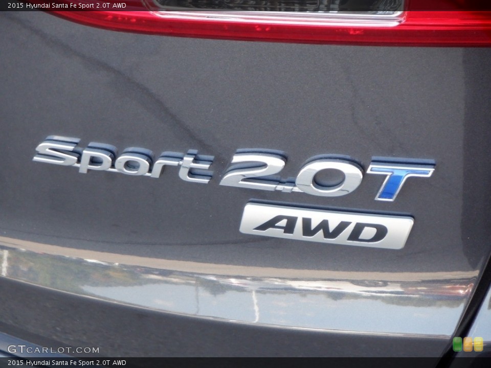 2015 Hyundai Santa Fe Sport Badges and Logos