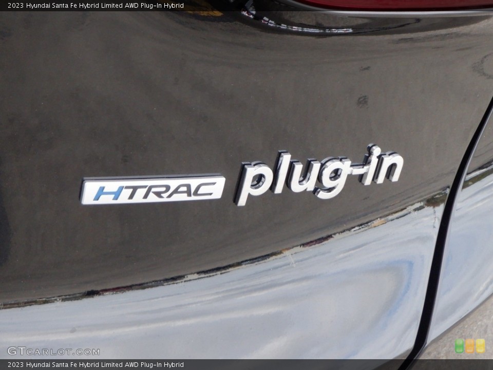 2023 Hyundai Santa Fe Hybrid Badges and Logos