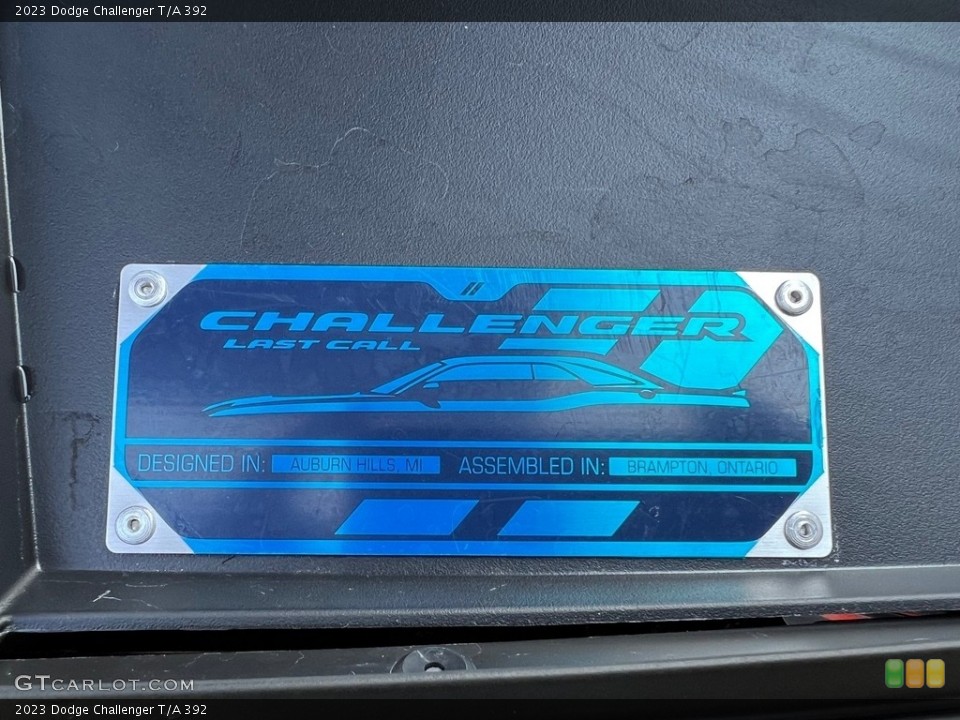 2023 Dodge Challenger Custom Badge and Logo Photo #146669207