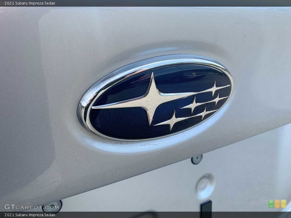 2021 Subaru Impreza Badges and Logos