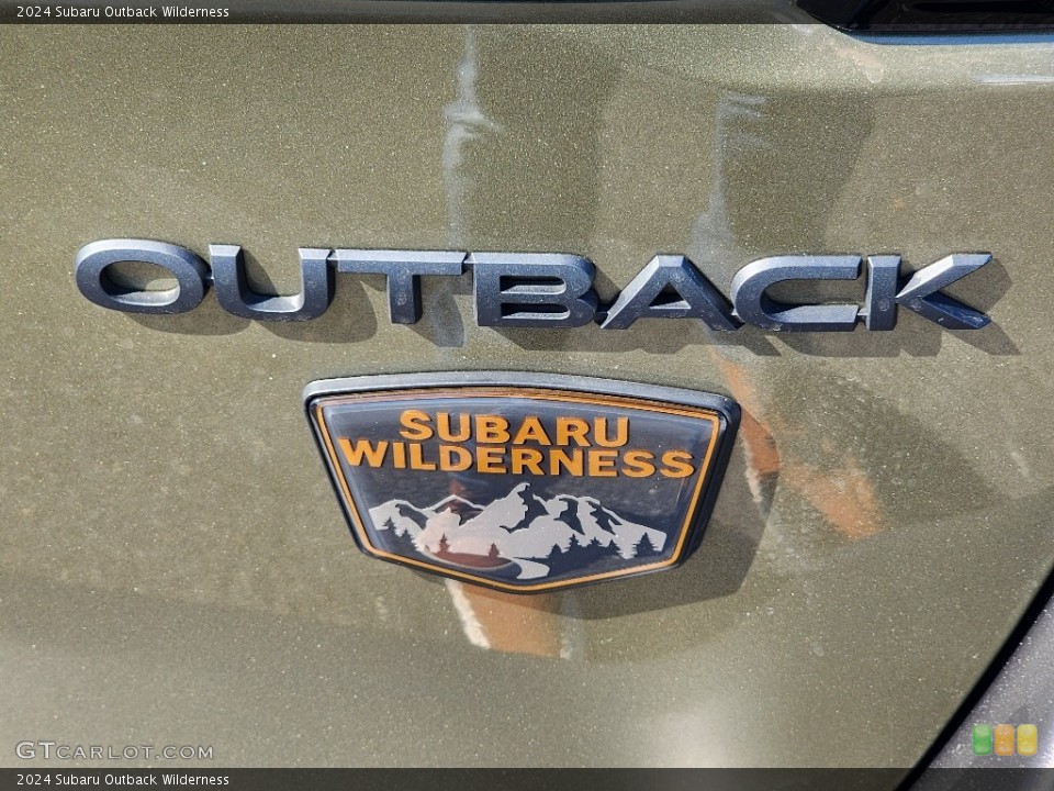 2024 Subaru Outback Badges and Logos