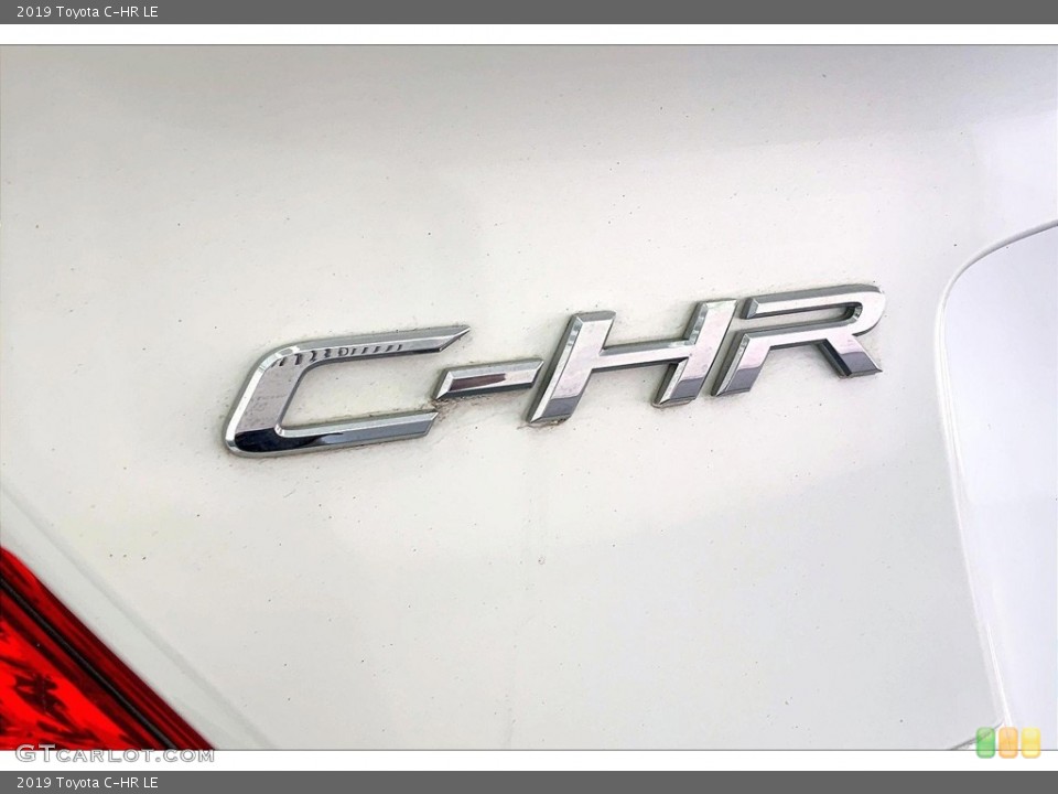 2019 Toyota C-HR Badges and Logos