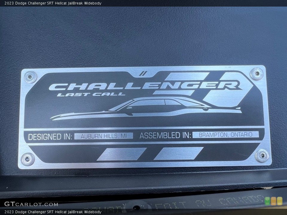 2023 Dodge Challenger Custom Badge and Logo Photo #146725020