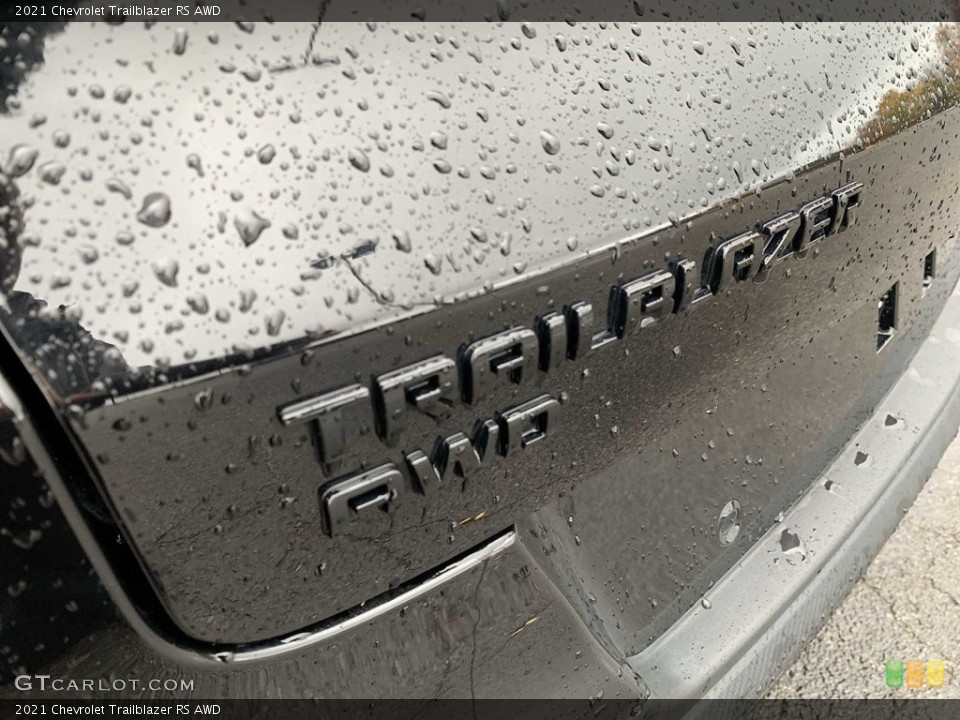 2021 Chevrolet Trailblazer Badges and Logos