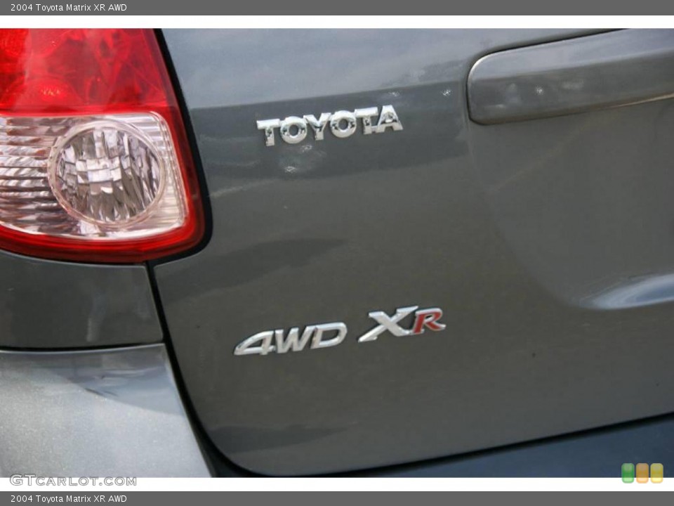 2004 Toyota Matrix Custom Badge and Logo Photo #15287094